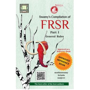 Swamy's Compilation of FR & SR  Part I - General Rules by Muthuswamy Brinda Sanjeev [Free Delivery]